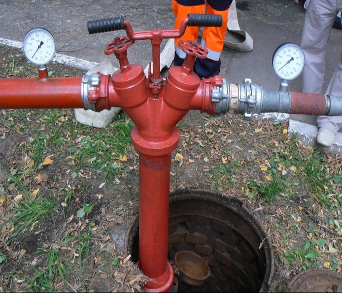 гидравлическое испытание на водоотдачу наружного пожарного водопровода, испытаний наружных гидрантов противопожарного водопровода, испытание пожарных гидрантов
